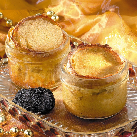 Le Soufflé aux Éclats de Truffes Noires du Périgord (5% jus de truffes - 1,5% de truffes)