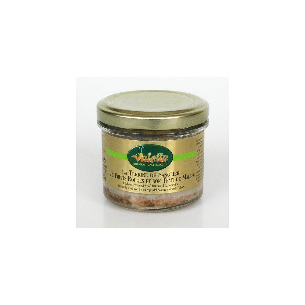 La Terrine de Sanglier aux Fruits Rouges et son Trait de Malbec