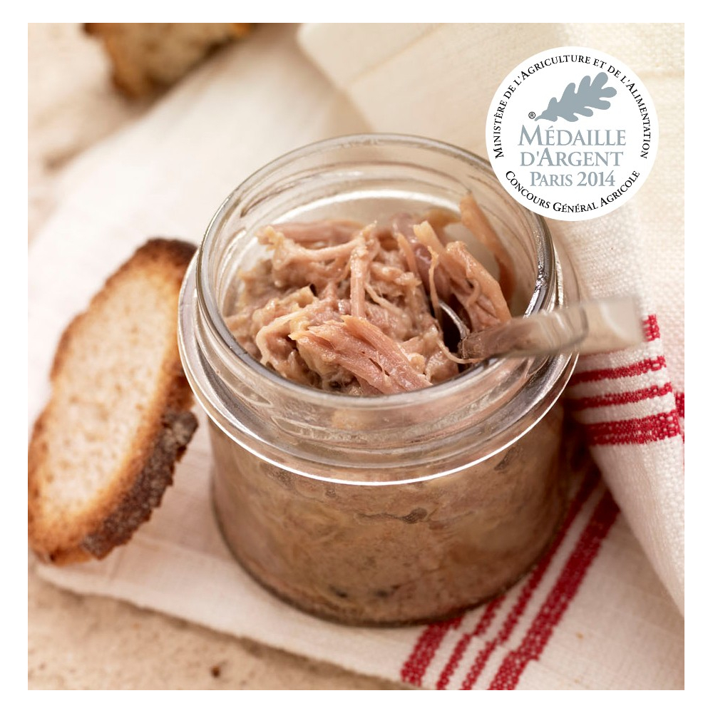 Le Lot de 2 Rillettes Pur Canard 