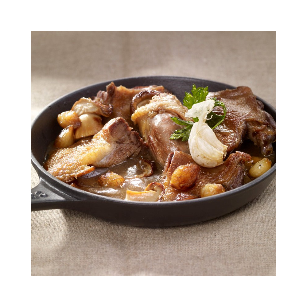 Le Sauté de Canard et sa Tombée de Cèpes à la Périgourdine