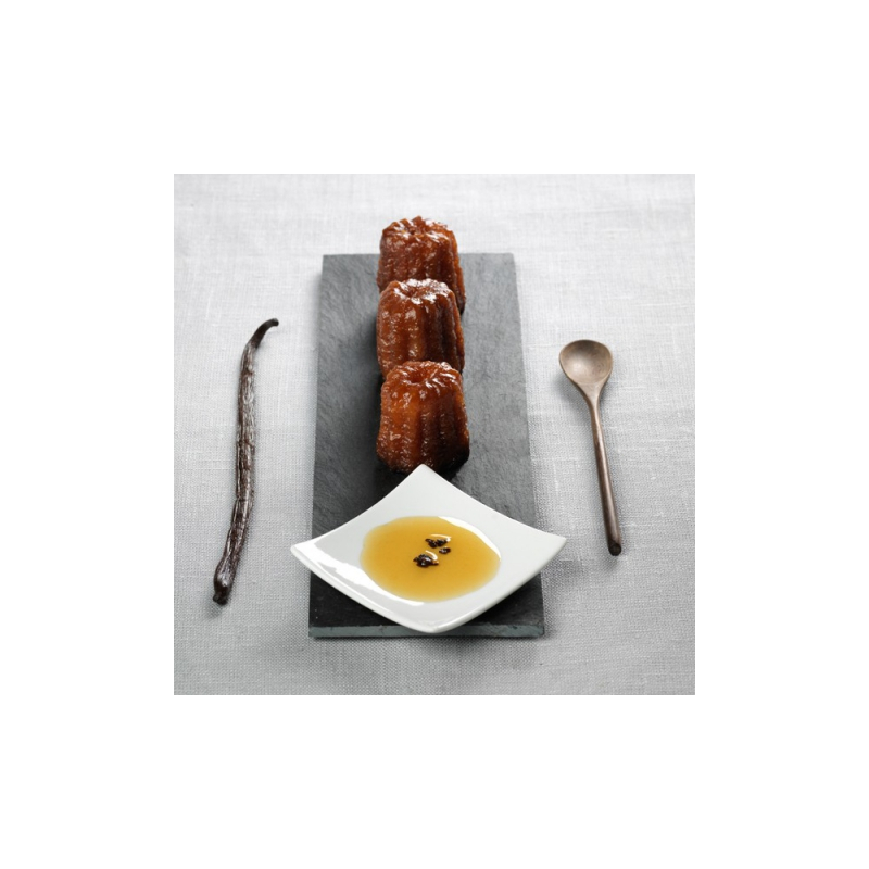  Les Petits Canelés de Bordeaux au Sirop de Rhum (4 Canelés)