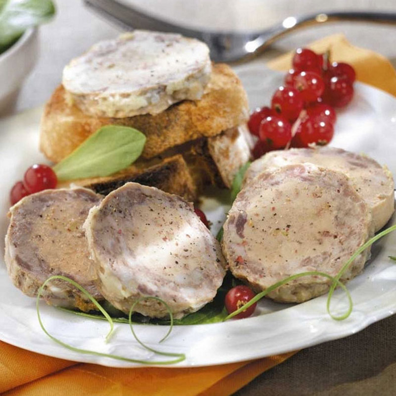 Le Médaillon au Chevreuil au Foie de Canard (20% de Foie Gras)