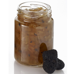 La Compotée d'Oignons à la Truffe d'Hiver (tuber brumale et tuber melanosporum) - Bocal 90 g