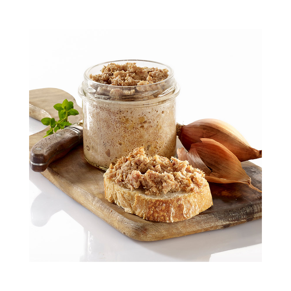 Les Grattons de Canard à l'Echalote Douce