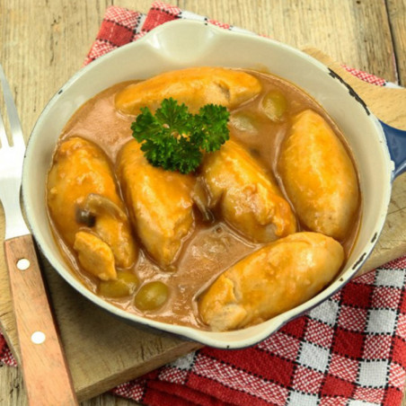 Le lot de 2 authentiques quenelles de brochet, sauce écrevisse façon Nantua - les 2 bocaux de 600g