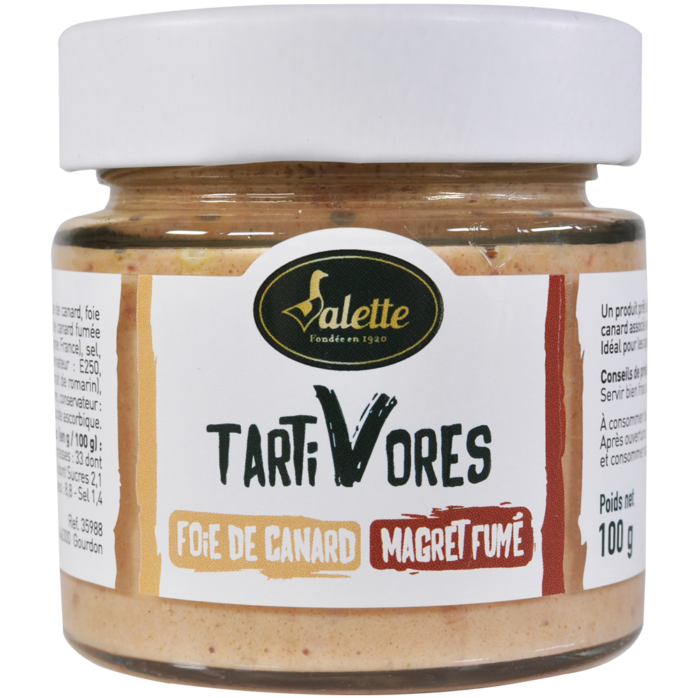 Tartivores Foie de Canard - Magret Fumé