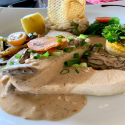 Sauce aux Morilles Cuisinées au Jus de Truffes Noires du Périgord (6% de Morilles), bocal 100 g