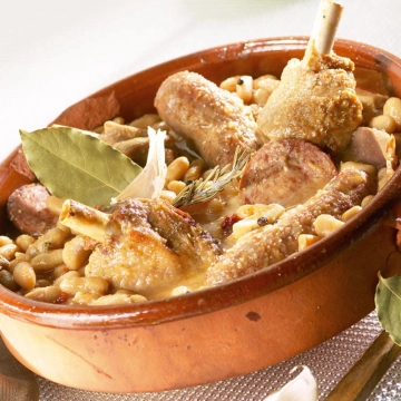 Le Cassoulet au Confit de...