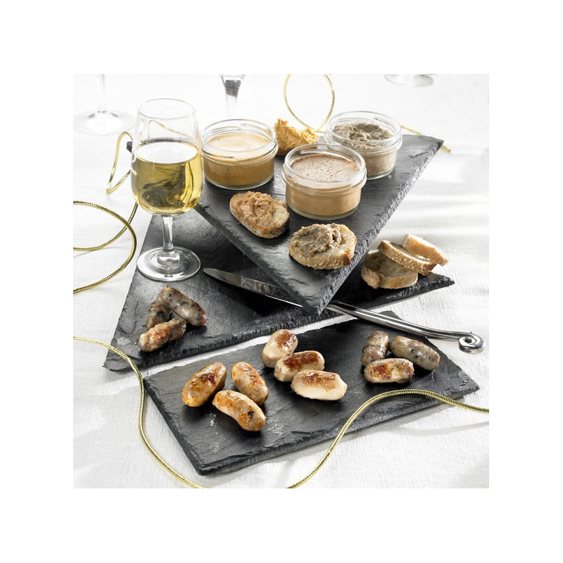 Le Lot de 2 Petites Saucisses Confites au Magret de Canard 