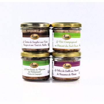 Le lot de 4 Terrines en...