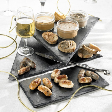 Le Lot de 2 Petites Saucisses de Toulouse Truffées 2%