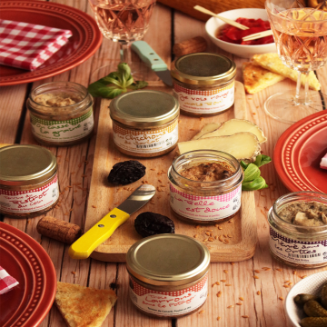 Lot de 2 Terrines en boite...