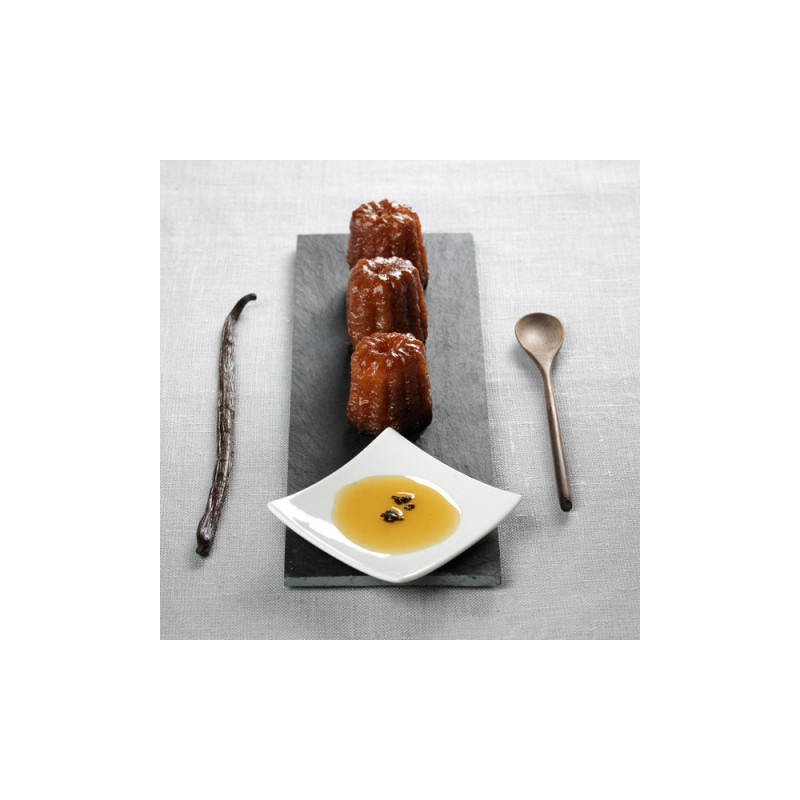  Les Petits Canelés de Bordeaux au Sirop de Rhum (4 Canelés)