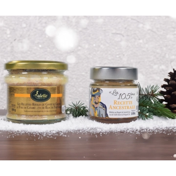 Le lot de 2 Rillettes
