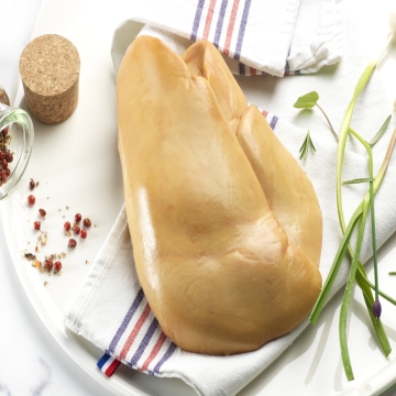 Foie gras de canard cru...