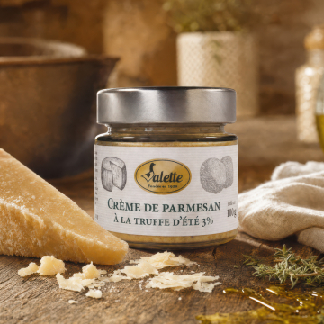 La crème de parmesan à la...