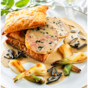 Le Cou d'Oie Farci au Foie d'Oie et sa farce a la Truffe Noire du Périgord 1% (30% de Foie Gras) - boîte 390 g